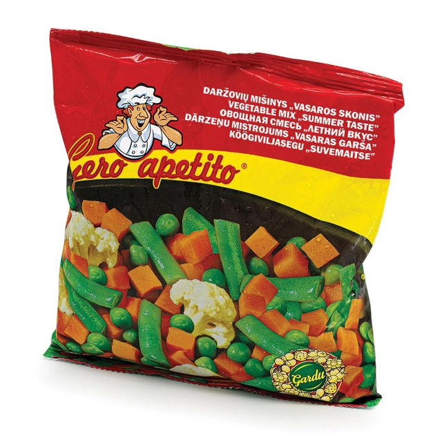 Šaldytas daržovių mišinys Vasaros Skonis GERO APETITO, 400 g