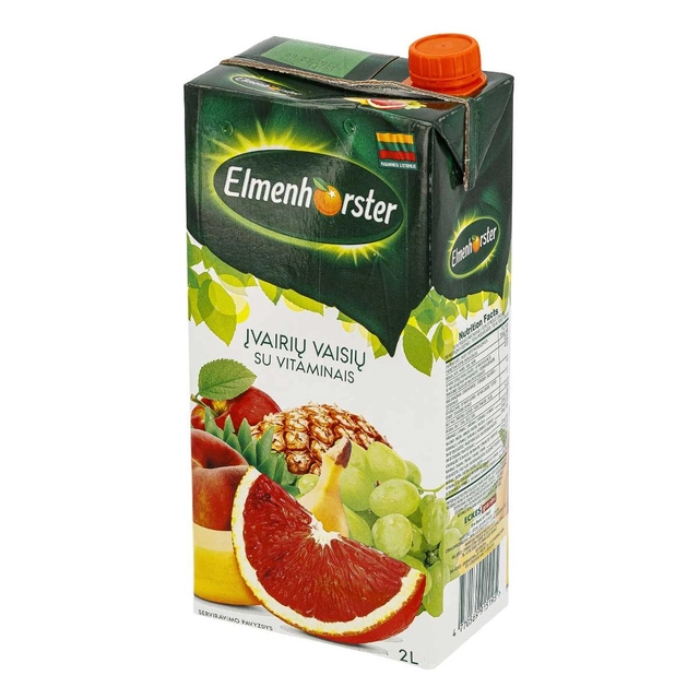 Напиток из смешанного фруктового сока ELMENHORSTER 20%, 2 л