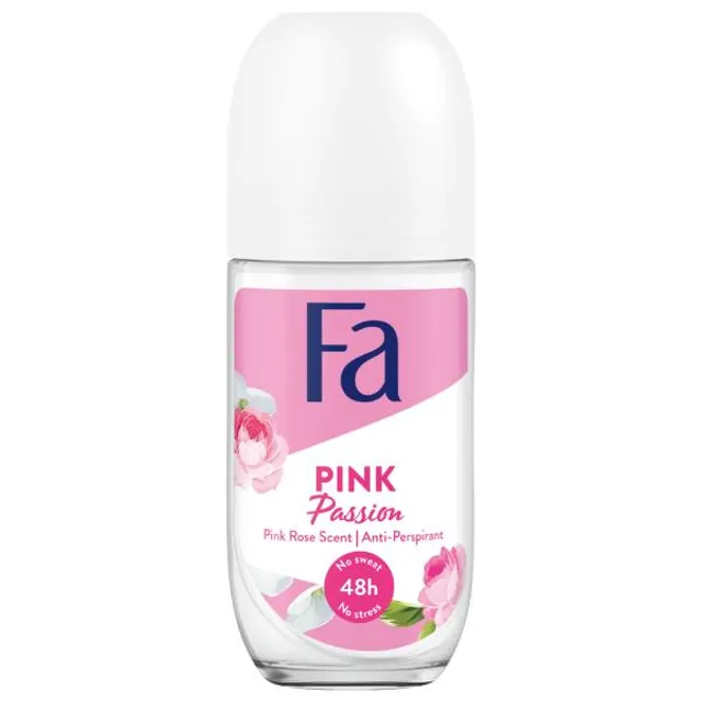 Rutulinis dezodorantas FA PINK PARADISE, 50 ml 