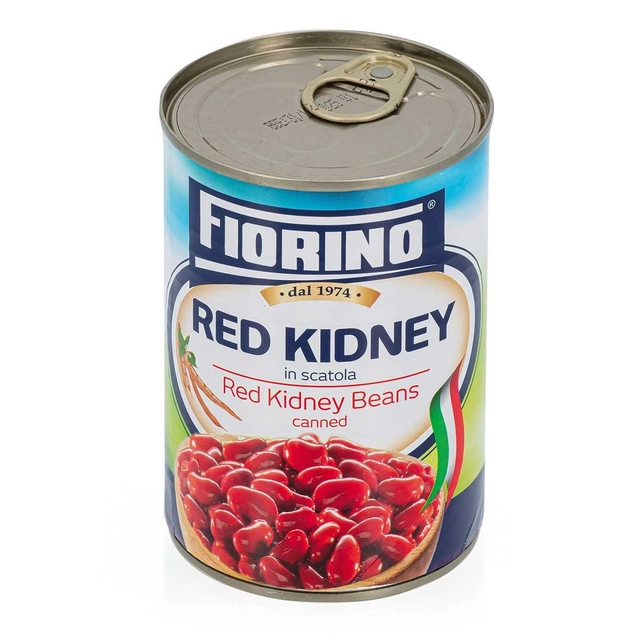 Konservuotos, raudonosios pupelės FIORINO, 425 ml