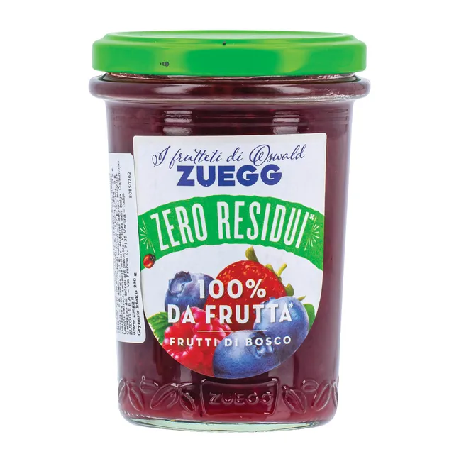 Įvairių uogų džemas 100 % ZUEGG, 230 g