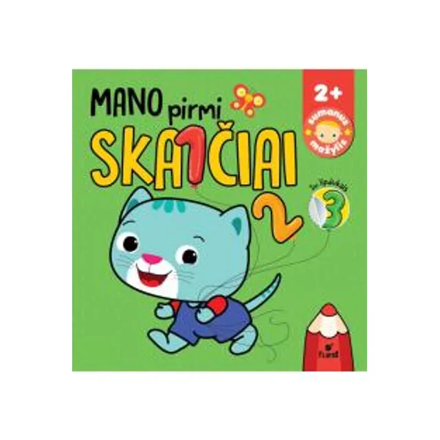 Knyga MANO PIRMI SKAIČIAI