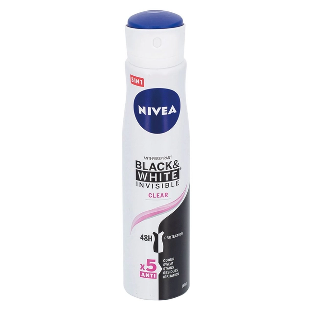 Спрей-дезодорант для женщин NIVEA INVISIBLE CLEAR, 250 мл