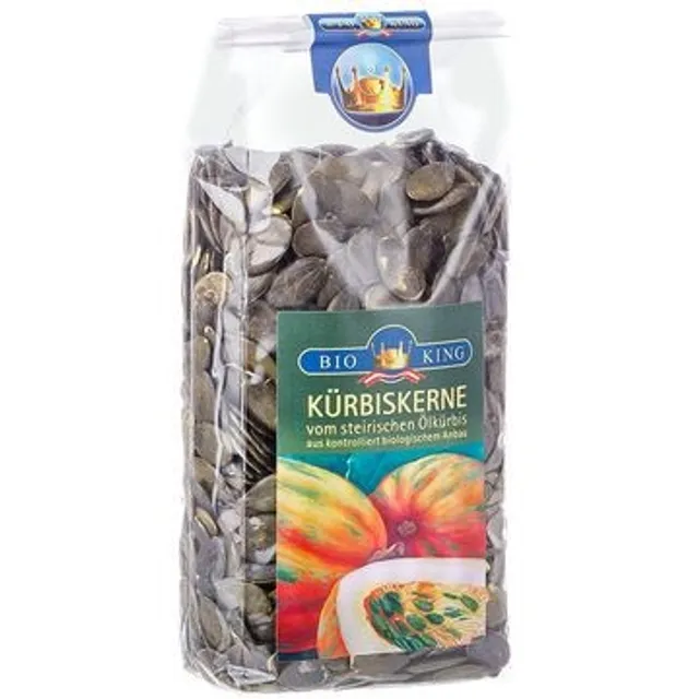Ekologiškos austriškų moliūgų sėklos BIO KING, 250 g
