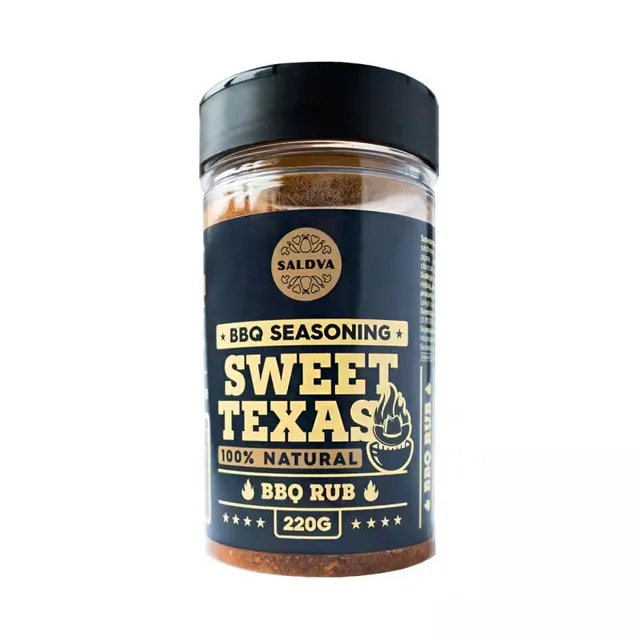 Prieskonių mišinys BBQ SWEET TEXAS RUB SALDVA, 220 g