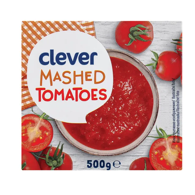 Trinti pomidorai CLEVER, 500 g