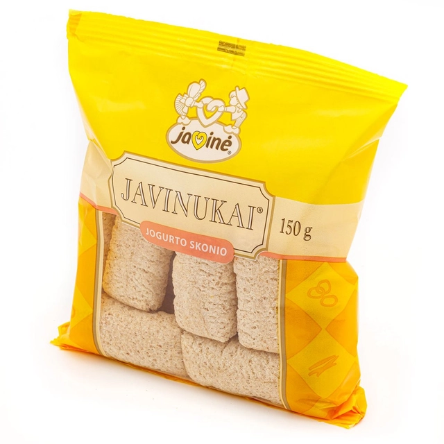 Jogurto skonio javinukai JAVINĖ, 150 g