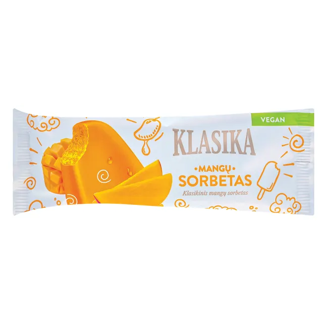 Mango sorbet KLASIKA, 80 ml