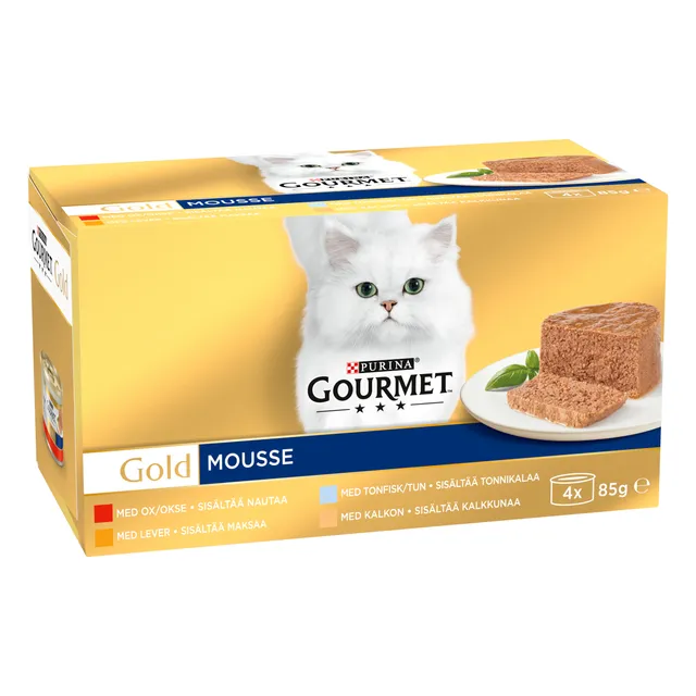 Pâté for cats GOURMET GOLD, 340 g