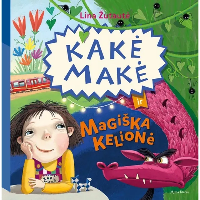 Knyga KAKĖ MAKĖ IR MAGIŠKA KELIONĖ