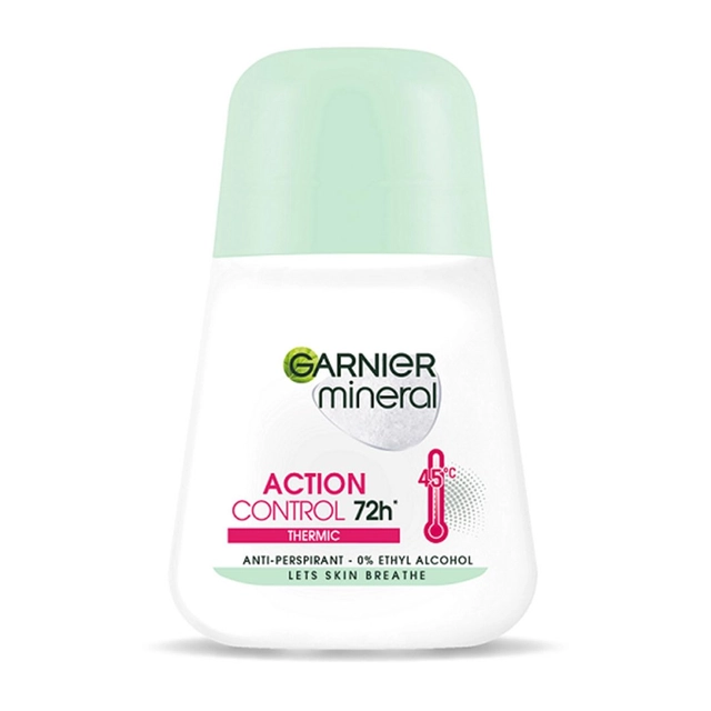 Roll-on deodorant GARNIER MINERAL ACTION THERMIC, 50 ml