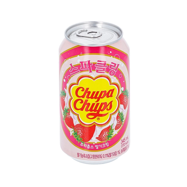 Напиток CHUPA CHUPS С КЛУБНИКОЙ, 345 мл