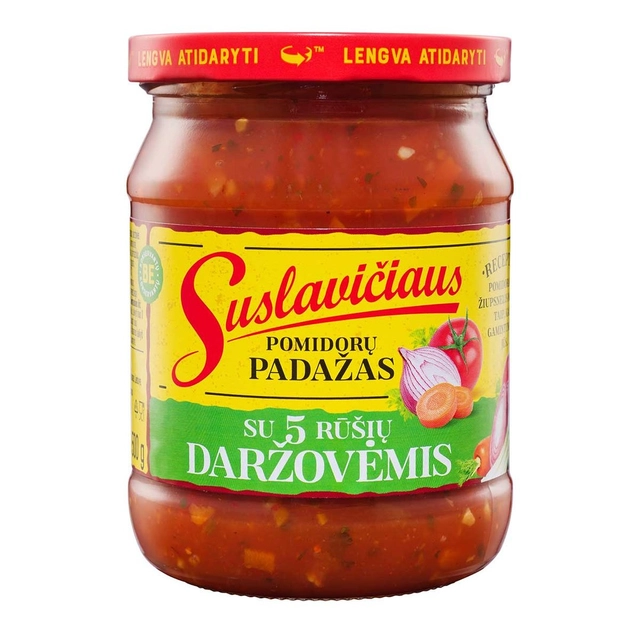 Daržovių padažas SUSLAVIČIAUS, 500 g