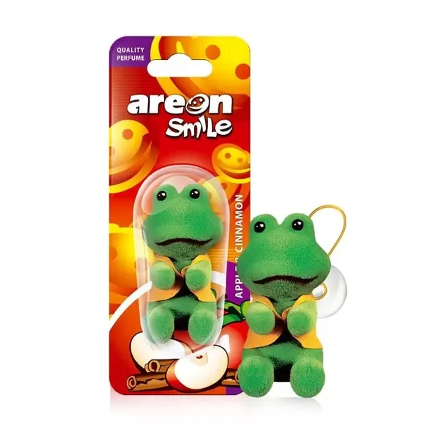 Auto oro gaiviklis AREON SMILE TOY - APPLE AND CINNAMON