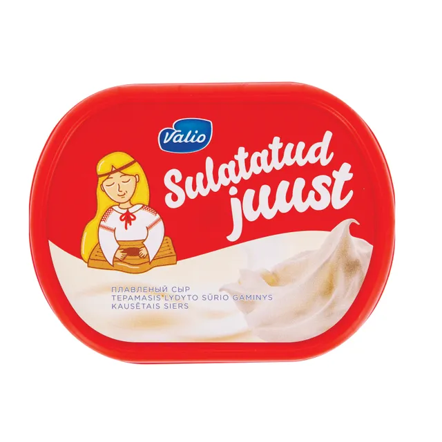 Lydytas tepamasis sūris VALIO, 18% rieb., 370 g