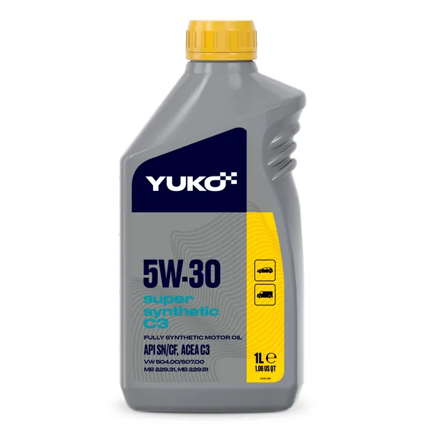 Automobilių variklio alyva YUKO SUPER SYNTHETIC 5W-30, 1 l