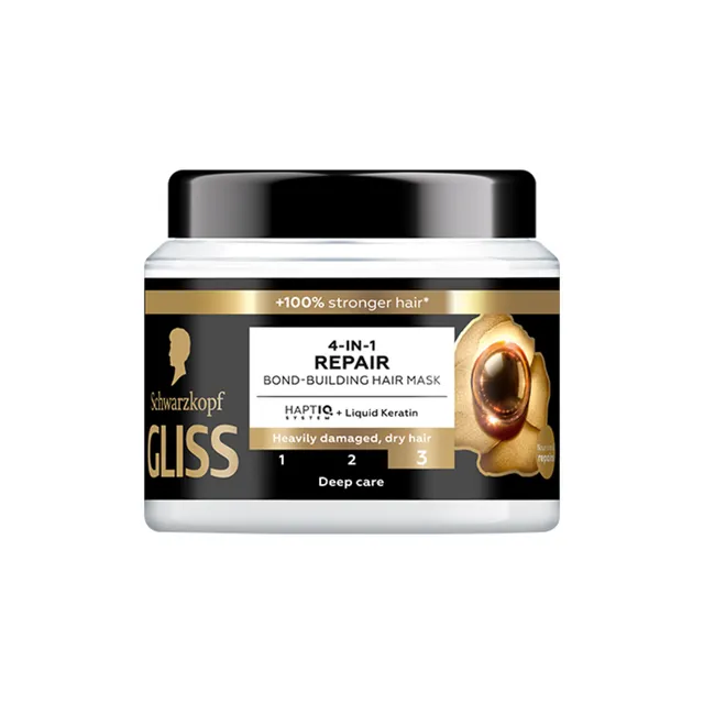 Plaukų kaukė GLISS ULTIMATE REPAIR, 400 ml