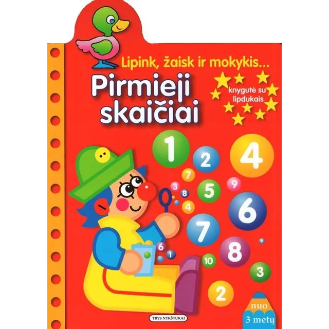 Knyga PIRMIEJI SKAIČIAI