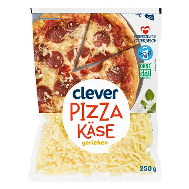 Tarkuotas sūris picai CLEVER, 250 g