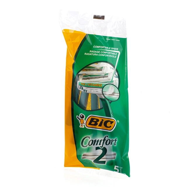 Skustuvas BIC COMFORT BAG, 5 vnt.
