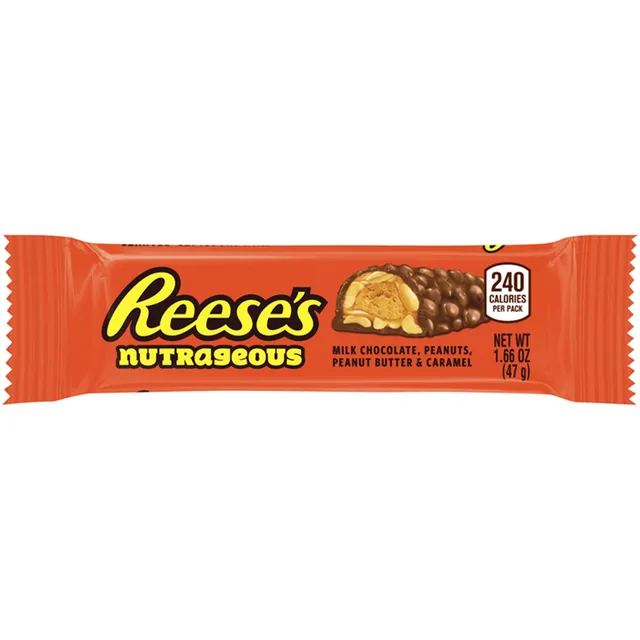 Bar REESE'S NUTRAGEOUS, 47 g