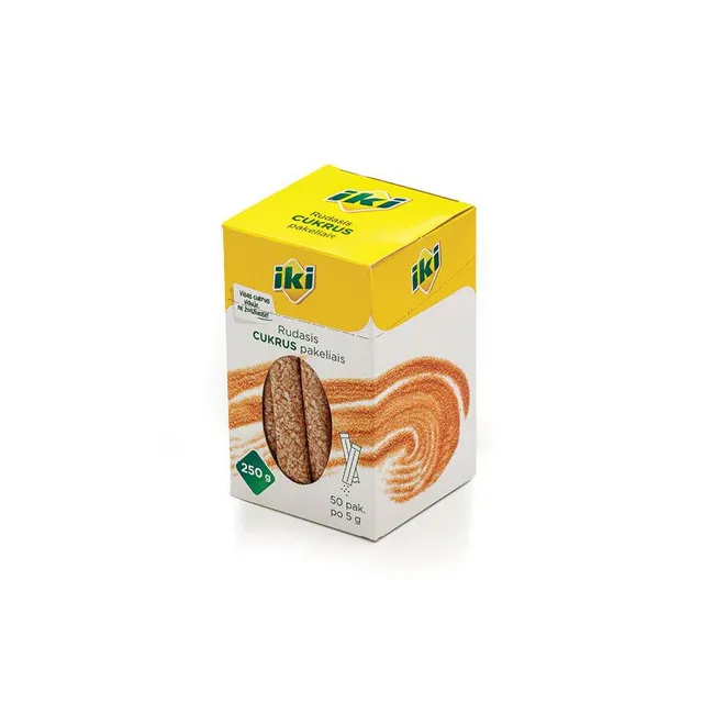 Rudasis, smulkus cukrus IKI, 50 x 4 g
