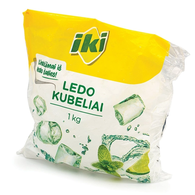Ledo kubeliai IKI, 1 kg