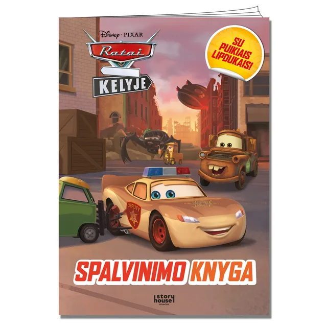 Knyga RATAI. KELYJE. SPALVINIMO KNYGA