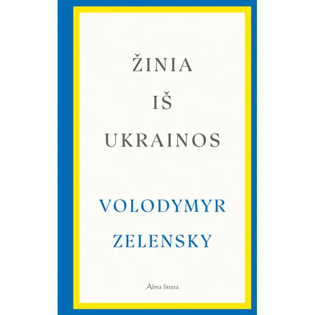 Knyga ŽINIA IŠ UKRAINOS