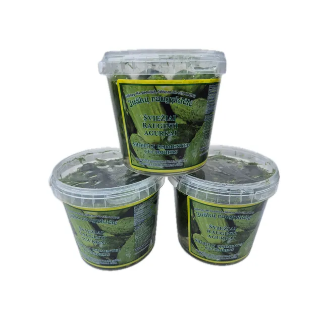 Šviežiai rauginti agurkai, 500 g