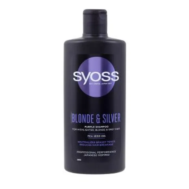 Šampūnas SYOSS BLONDE & SILVER, 440 ml