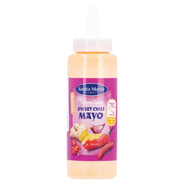 Saldus aitriųjų paprikų majonezinis padažas SANTA MARIA, 250ml