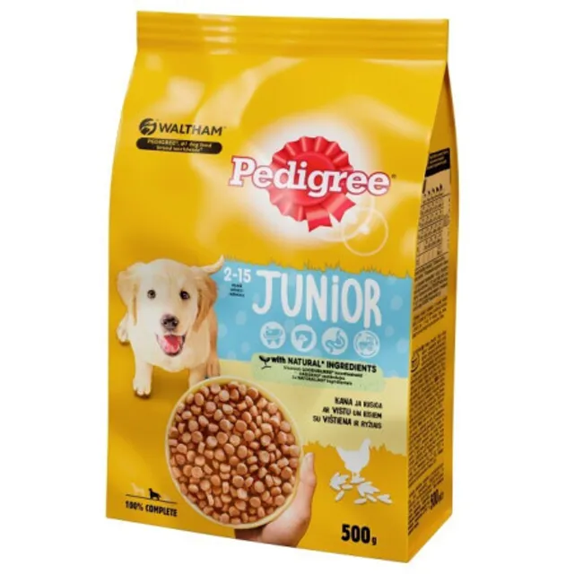 Dry dog food PEDIGREE JUNIOR, 500 g
