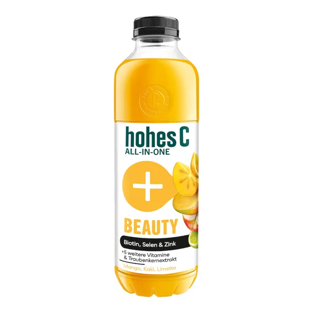 Mango, persimmon, lime juice drink with vitamins HOHES ALL-IN-ONE BEAUTY, 850 ml