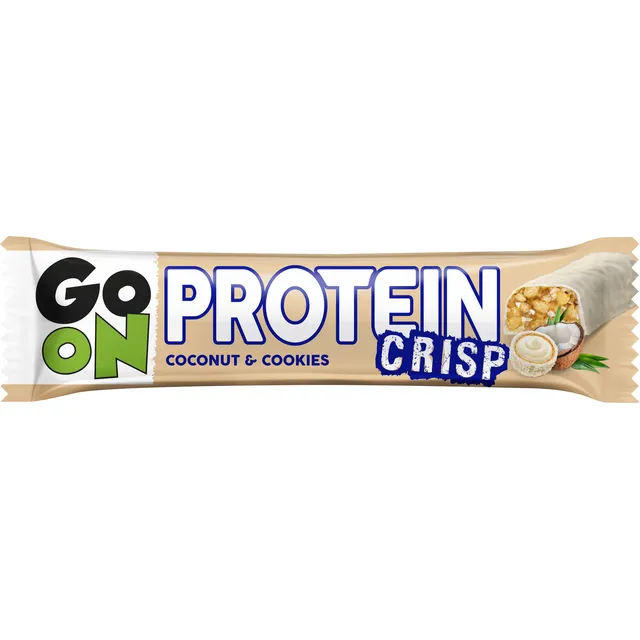 Протеиновый батончик GO ON PROTEIN CRISP COCONUT COOKIES, 45 г