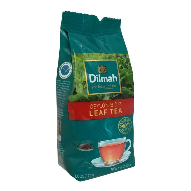 Biri juodoji arbata DILMAH BROKEN ORANGE PEKOE, 100 g