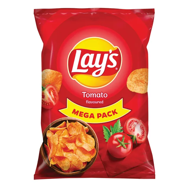 Чипсы картофельные со вкусом помидора LAY'S, 180 г