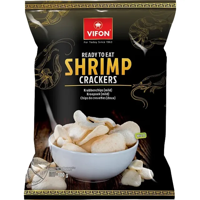 Чипсы из креветок, нежный вкус VIFON, 100 г