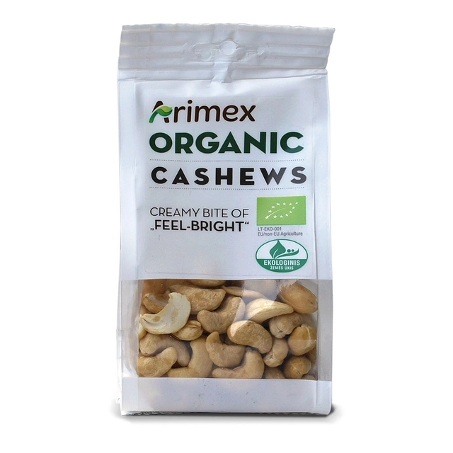 Organic cashews ARIMEX, 150 g
