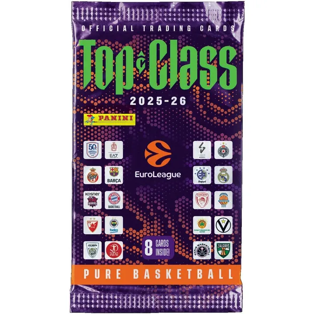 Kortelės TOP CLASS EUROLEAGUE