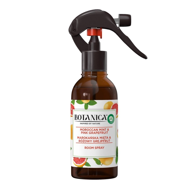 Аэрозольный освежитель воздуха BOTANICA с ароматом мяты и грейпфрута, 236 мл