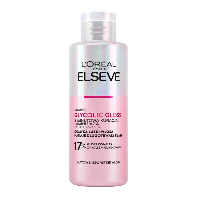 Glotninamoji nuskalaujamoji priemonė ELSEVE GLYCOLIC GLOSS, 200 ml
