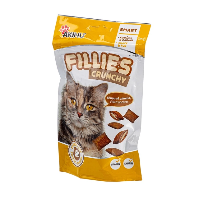 Snack for cats with chicken and cheese AKINU, 50 g