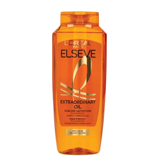 Intensyviai maitinantis šampūnas sausiems plaukams ELSEVE EXTRAORDINARY OIL, 400 ml