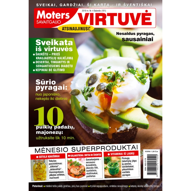 Žurnalas MOTERS SAVAITGALIO VIRTUVĖ, 1 vnt.