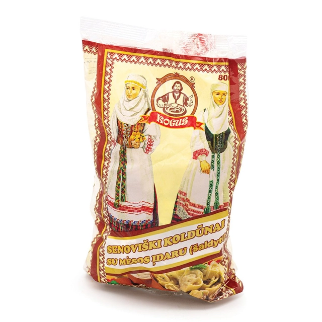 Senoviški koldūnai su mėsos įdaru KOGUS, 800 g