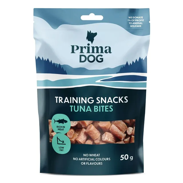 PrimaDog Тренировочное Лакомство Кусочки Туны 50 г