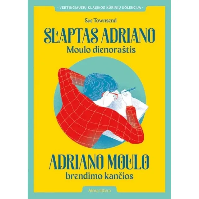 Knyga SLAPTAS ADRIANO MOULO DIENORAŠTIS. ADRIANO MOULO BRENDIMO KANČIOS