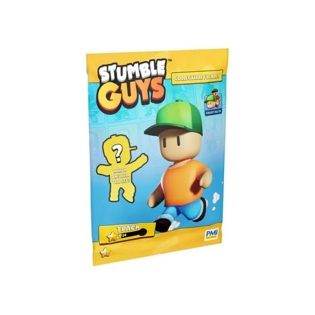 Stumble Guys figūrėlė uždaroje pakuotėje