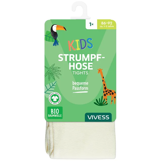 VIVESS vaikiškos pėdkelnės, kreminės/86-92 dydis